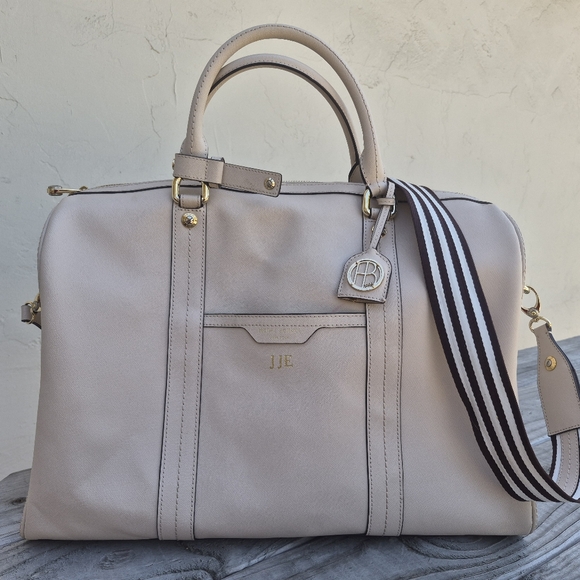 henri bendel Handbags - Henri Bendel West 57th Saffiano Leather Weekender